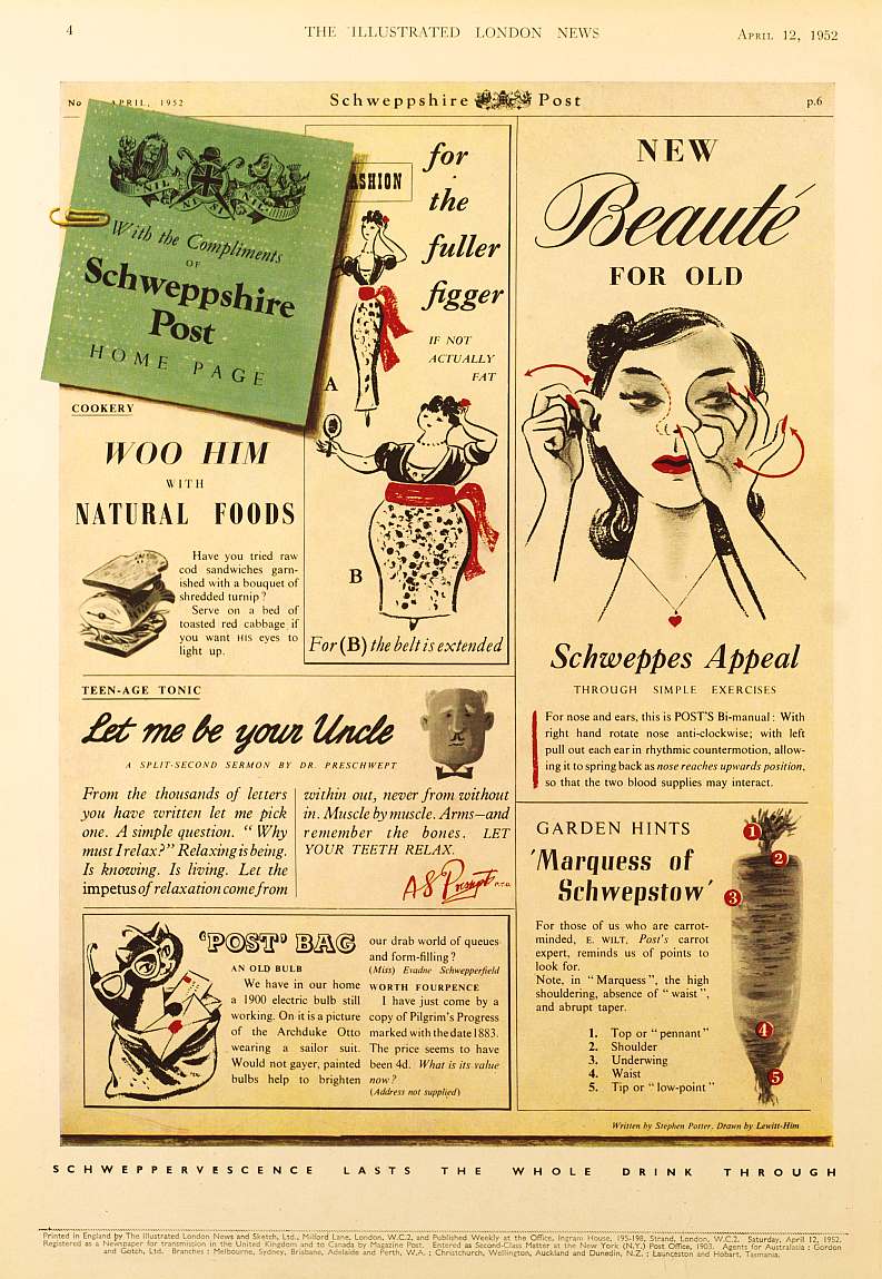 Schweppes weird advert